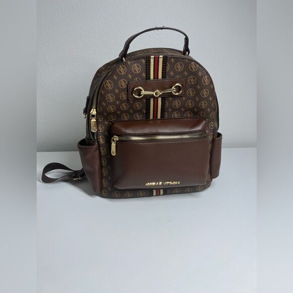 NWOT Adrienne Vittadini Backpack Brown main image 7